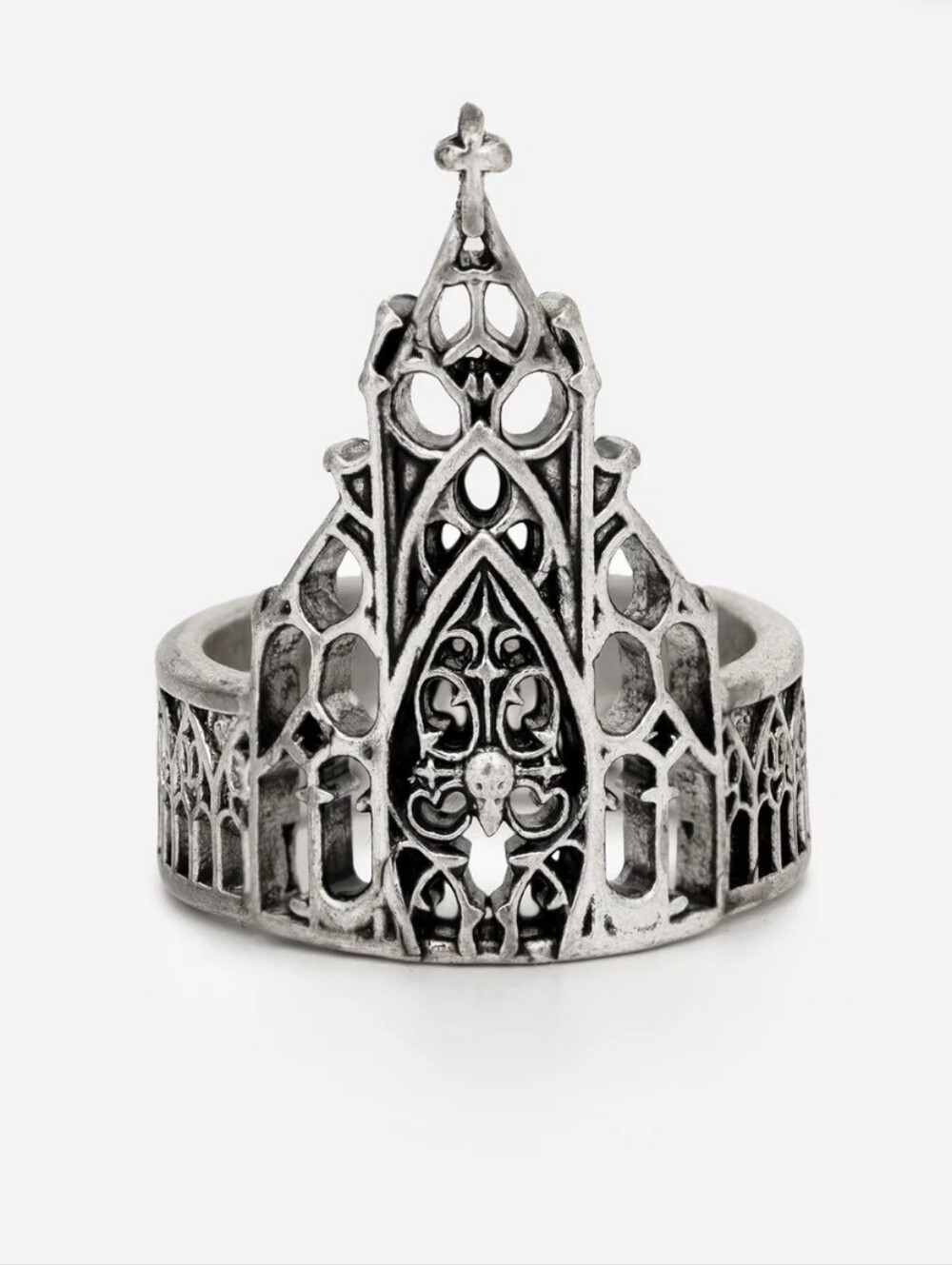 Bundle Of 4 Rings Alt Jewelry Gothic Rings - Picture 3 of 7
